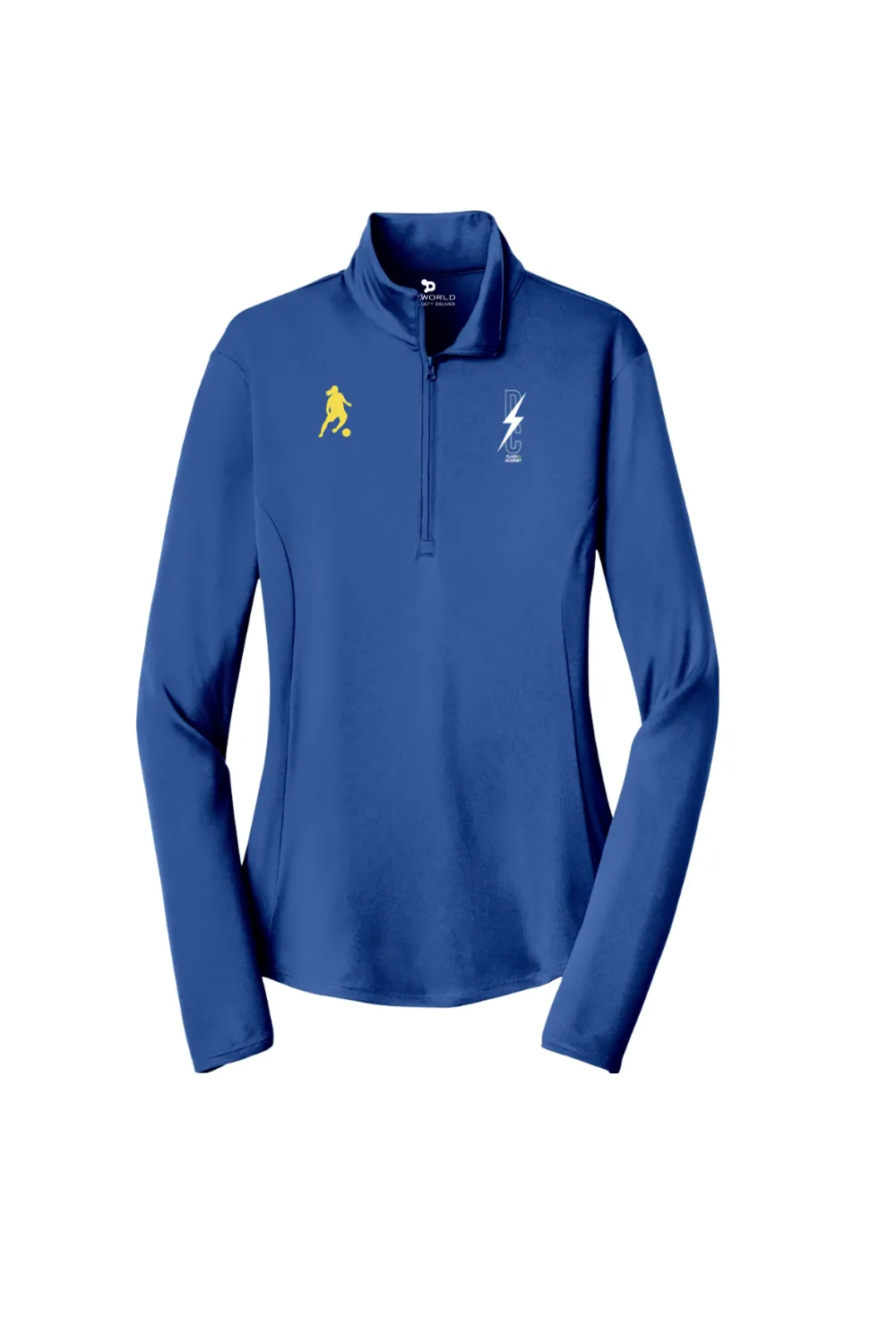 Sport-Tek Ladies PosiCharge Competitor 1/4-Zip Pullover sold by DRYWORLD