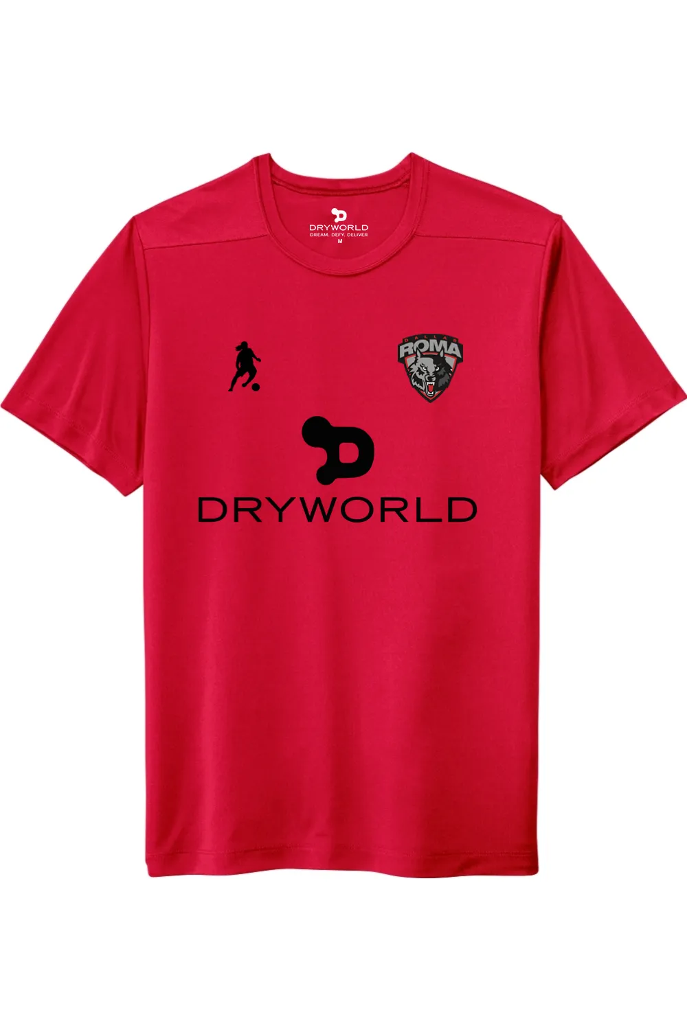 Roma FC Academy Pro Tee sold by DRYWORLD product image thumbnail 3