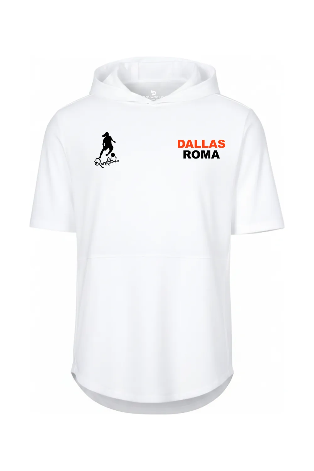 Dallas Roma Short Sleeve Hoodie sold by DRYWORLD product image thumbnail 5