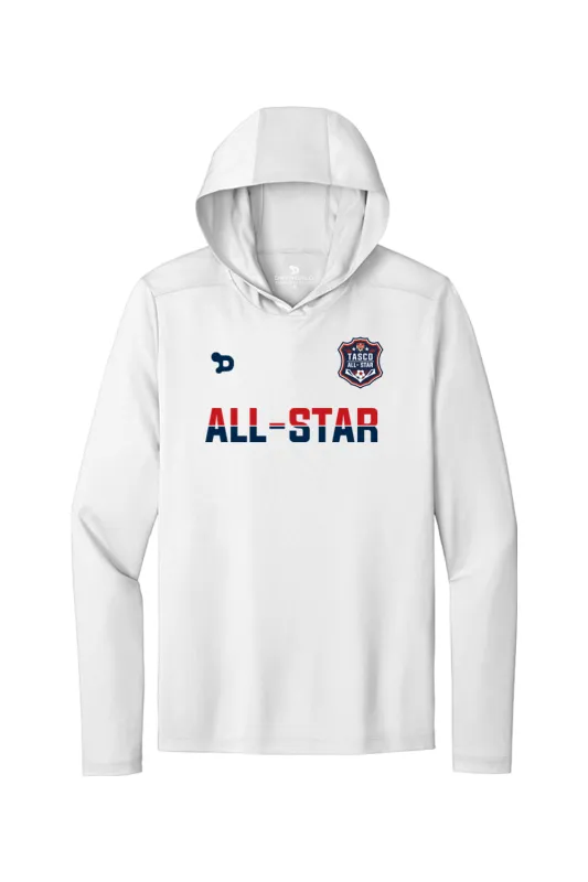 TASCO All-Star Posi-UV Pro Long Sleeve Hoodie made by DRYWORLD