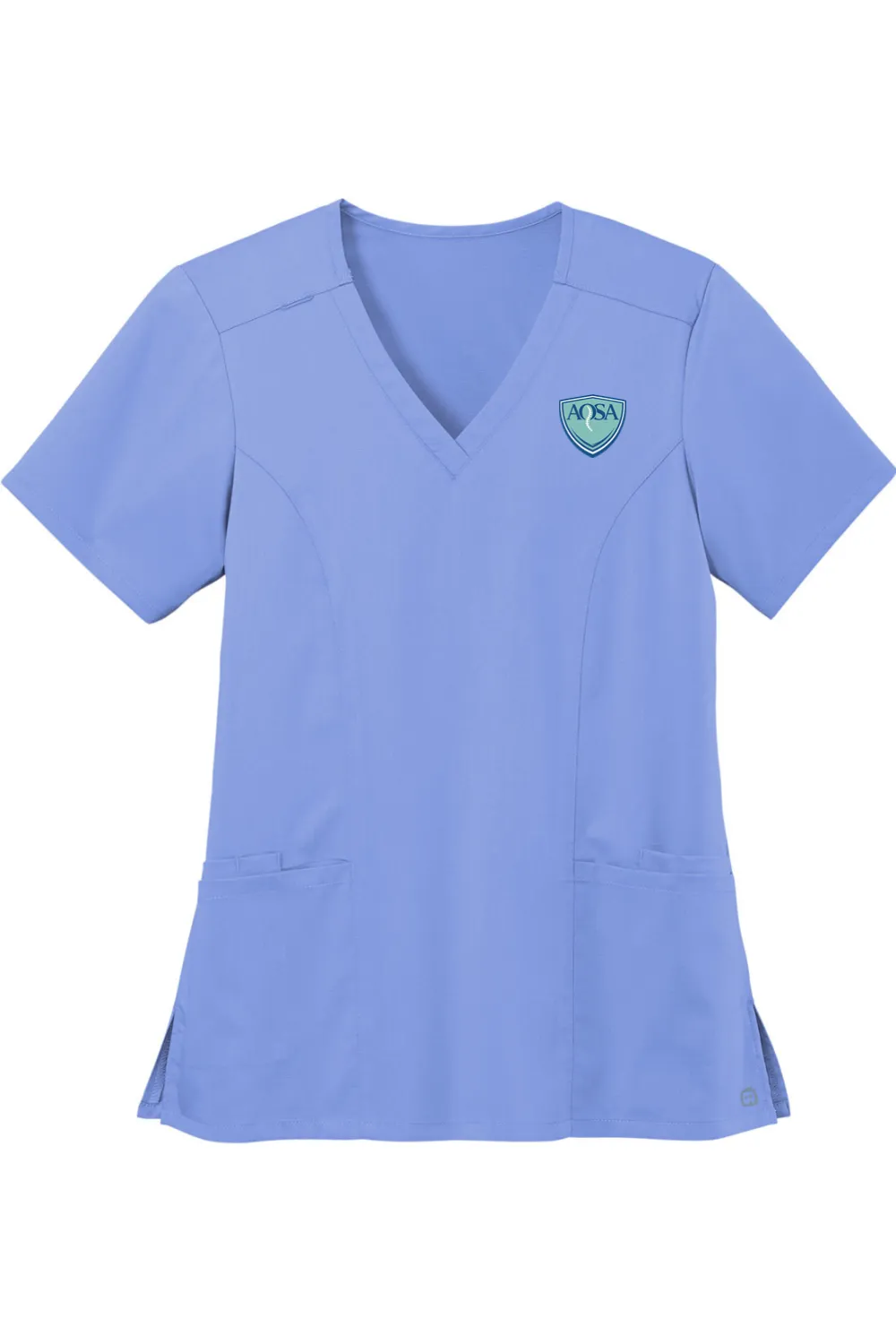 AOSA Women’s Premiere Flex V-Neck Top sold by DRYWORLD product image thumbnail 3