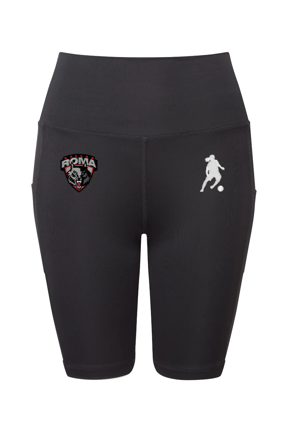 Roma FC Women's Performance Compression Shorts sold by DRYWORLD