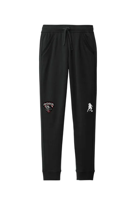 Roma FC Fleece Jogger made by DRYWORLD