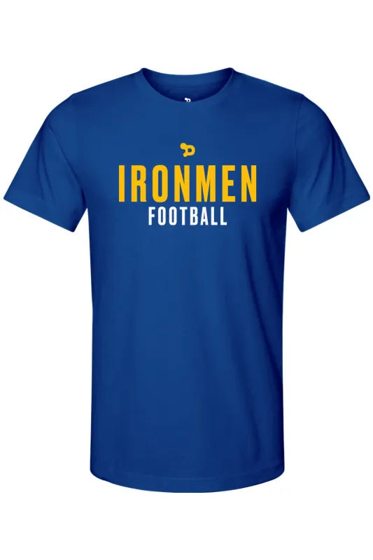 Ohio Valley Ironmen Football Tee made by DRYWORLD