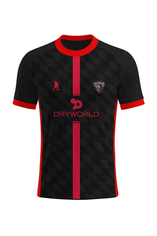 Roma FC Home Jersey - Female made by DRYWORLD