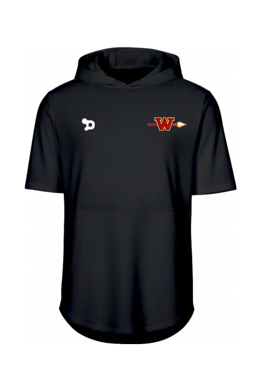 Woodbridge Warriors Club Short Sleeve Hoodie made by DRYWORLD