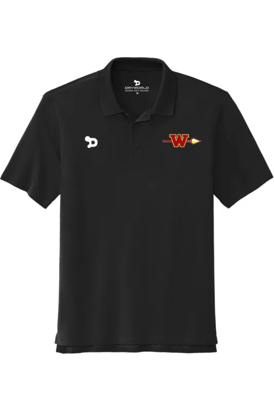 Woodbridge Warriors Sideline Polo made by DRYWORLD