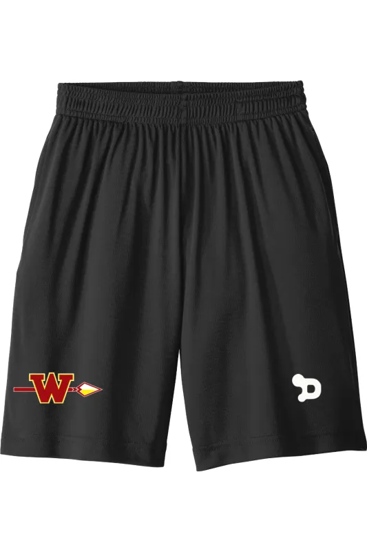 Woodbridge Warriors PosiCharge Competitor Pocketed Short made by DRYWORLD