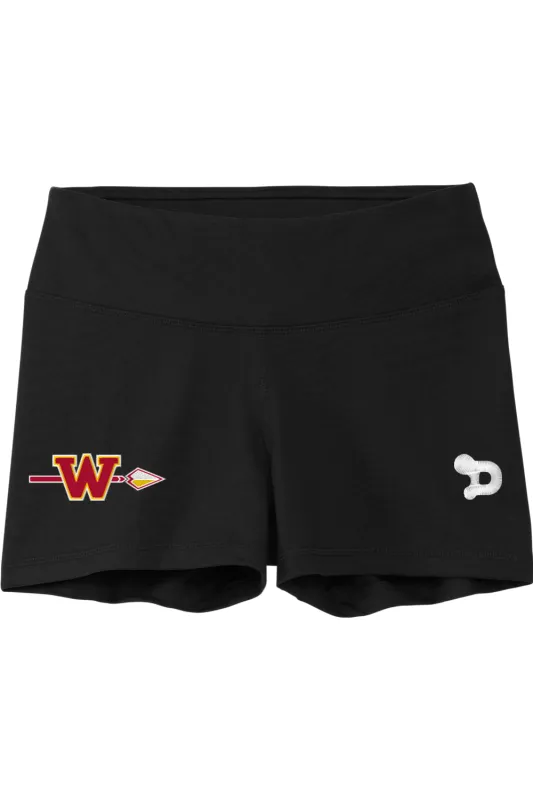 Woodbridge Warriors Ladies Interval 3" Short made by DRYWORLD