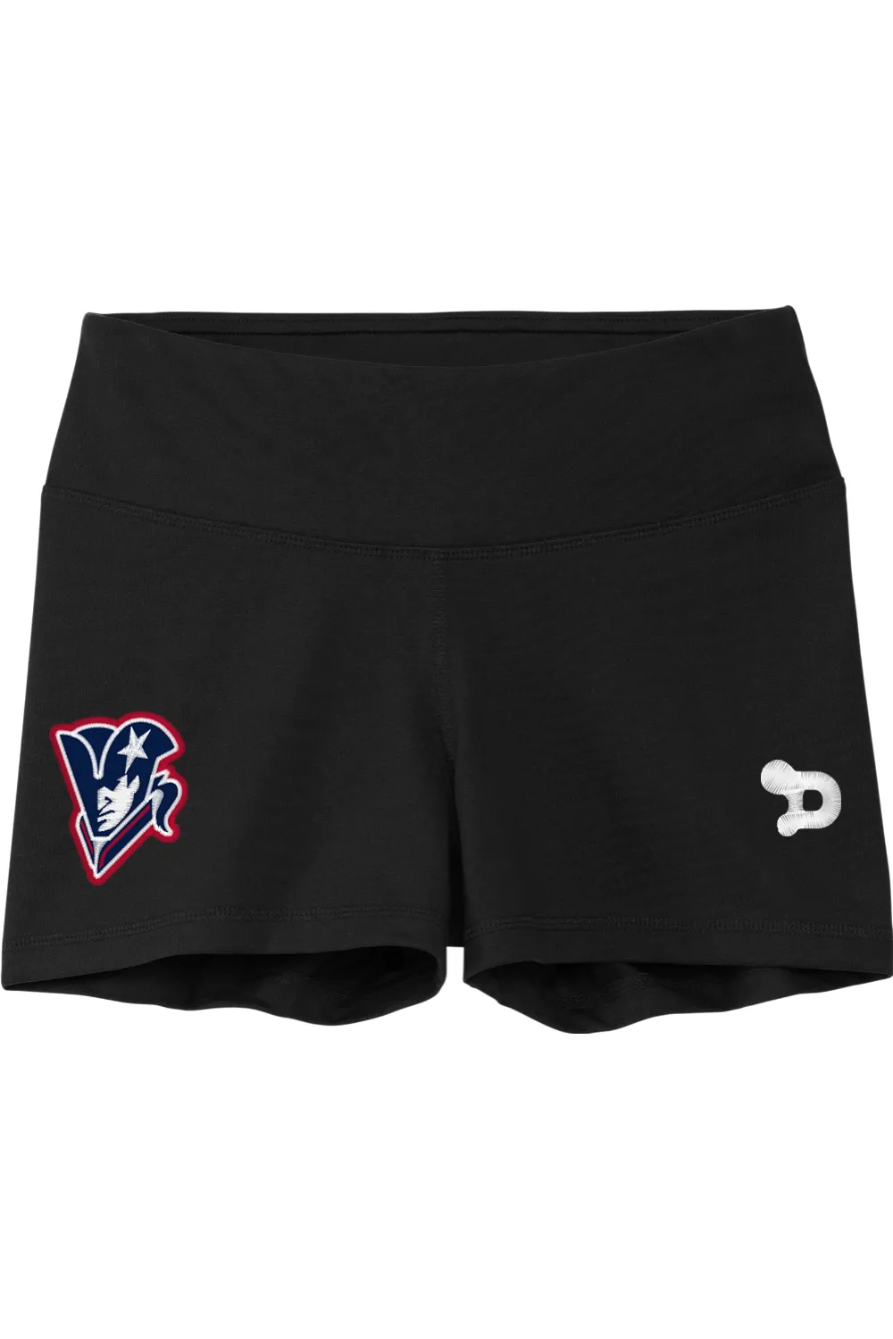 Beckman Patriots Ladies Interval 3" Short sold by DRYWORLD