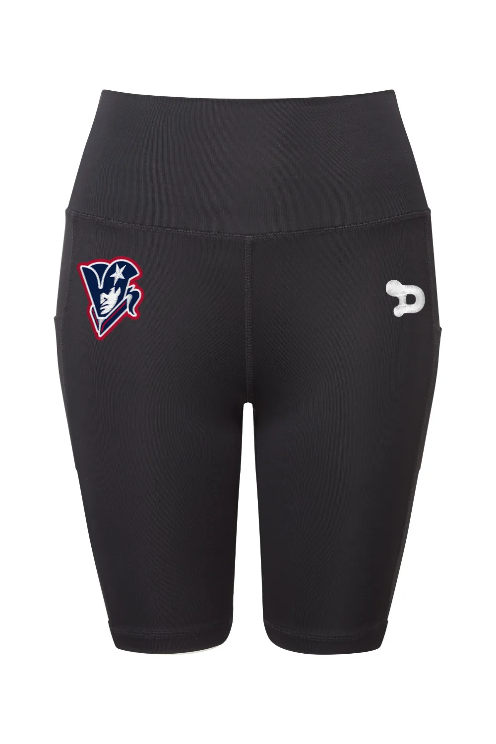 Beckman Patriots Women's Performance Compression Shorts sold by DRYWORLD