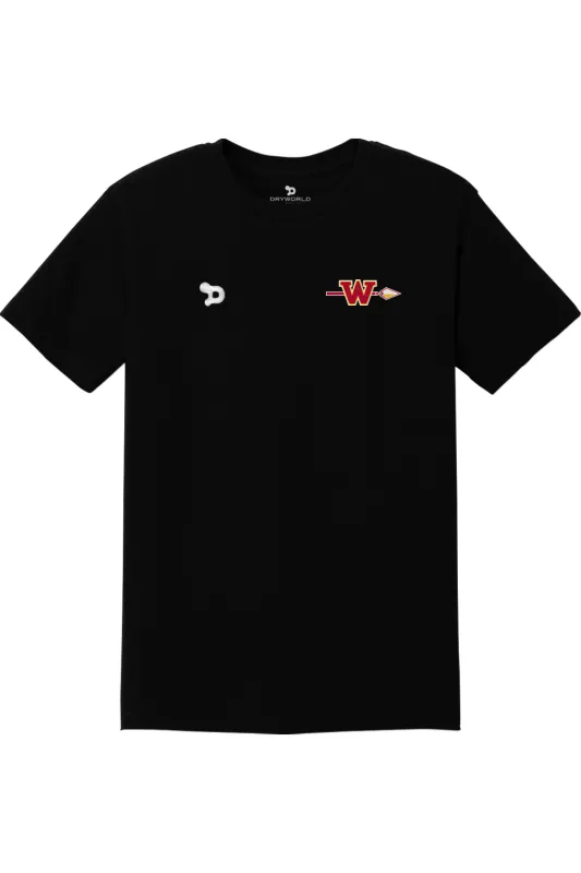 Woodbridge Warriors Unisex Heavyweight Cotton Tee made by DRYWORLD