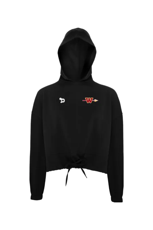 Woodbridge Warriors Ladies' Cropped Maria Hoodie made by DRYWORLD