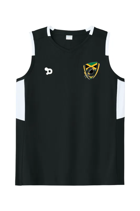 FFJ Sleeveless V-Neck Training Top Womens made by DRYWORLD