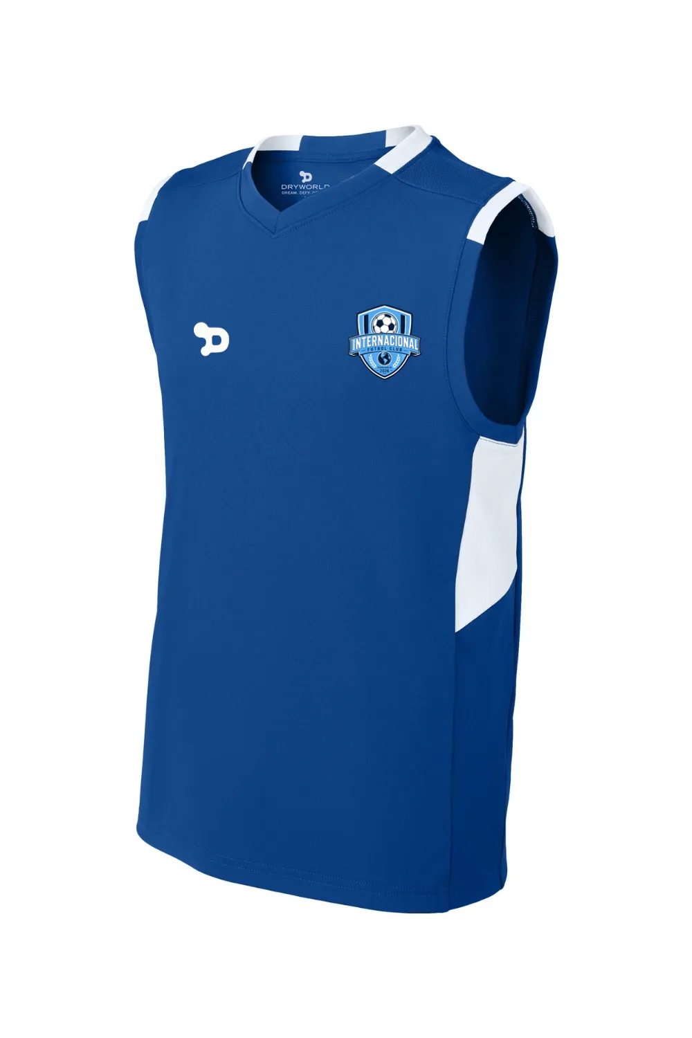 Internacional Youth Club Sleeveless V-Neck sold by DRYWORLD product image thumbnail 3