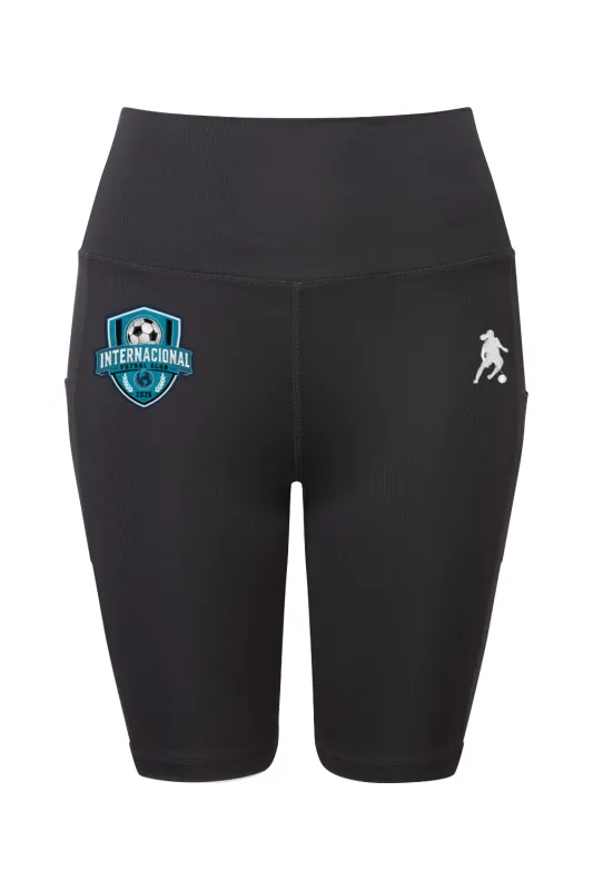 Internacional Women's Performance Compression Shorts made by DRYWORLD