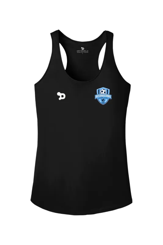 Internacional Ladies PosiCharge Competitor Racerback Tank made by DRYWORLD