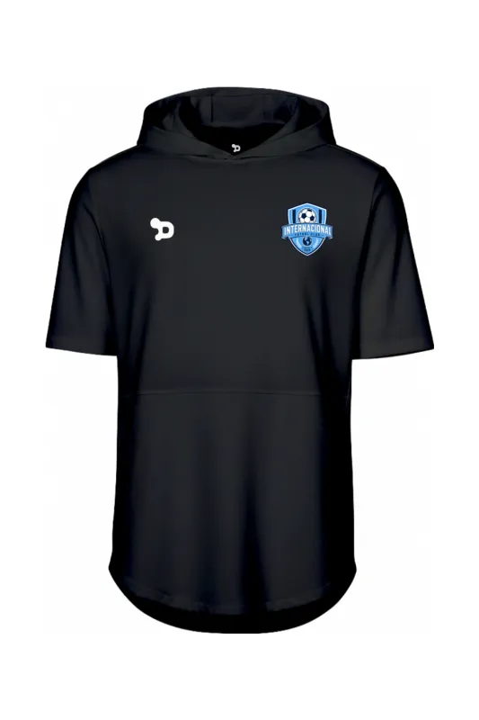 Internacional Club Short Sleeve Hoodie made by DRYWORLD