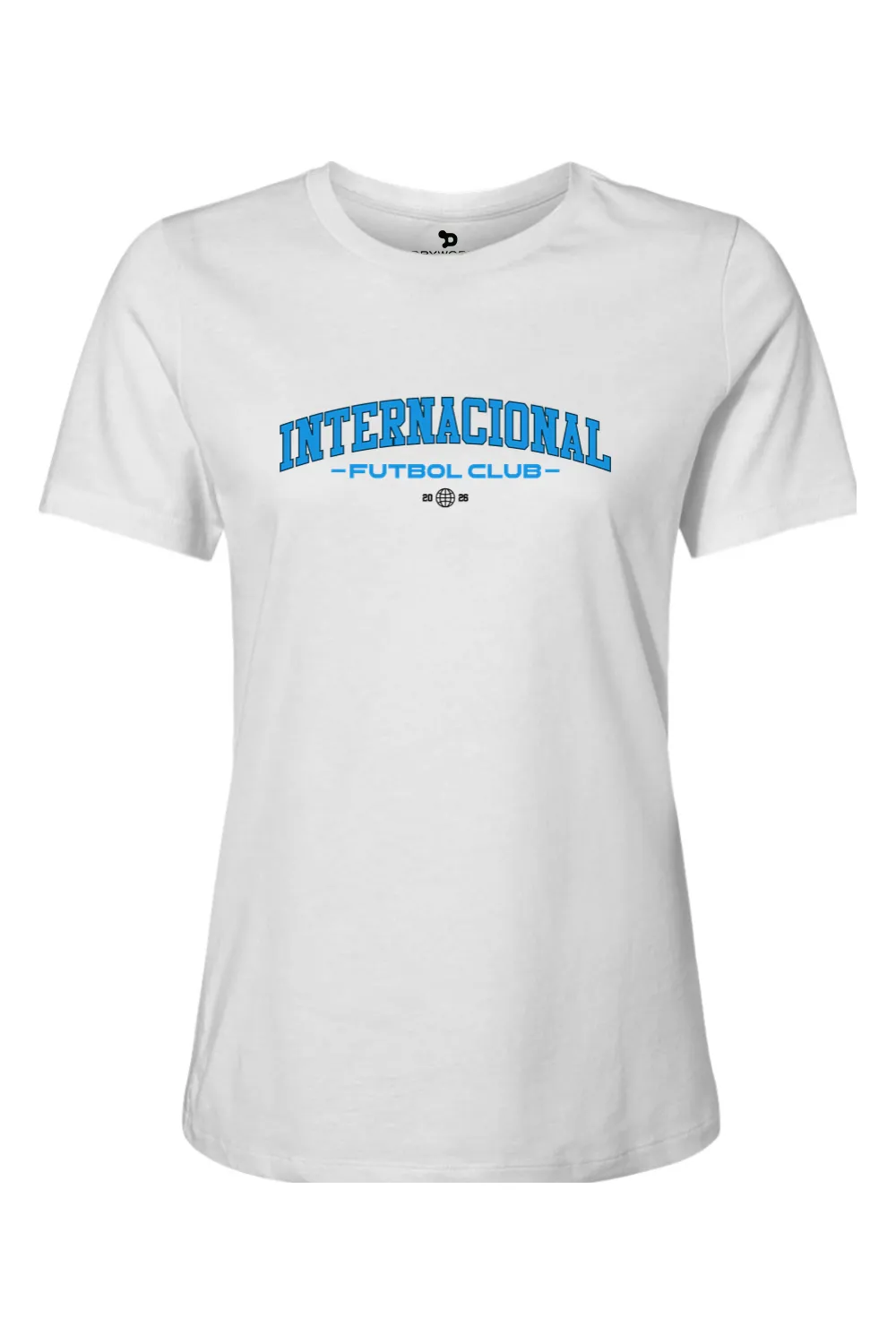 Internacional Women’s Relaxed Jersey Short Sleeve Tee - Teamwear sold by DRYWORLD product image thumbnail 3