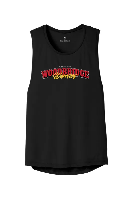 Woodbridge Warriors Women's Flowy Muscle Tank - Lifestyle made by DRYWORLD