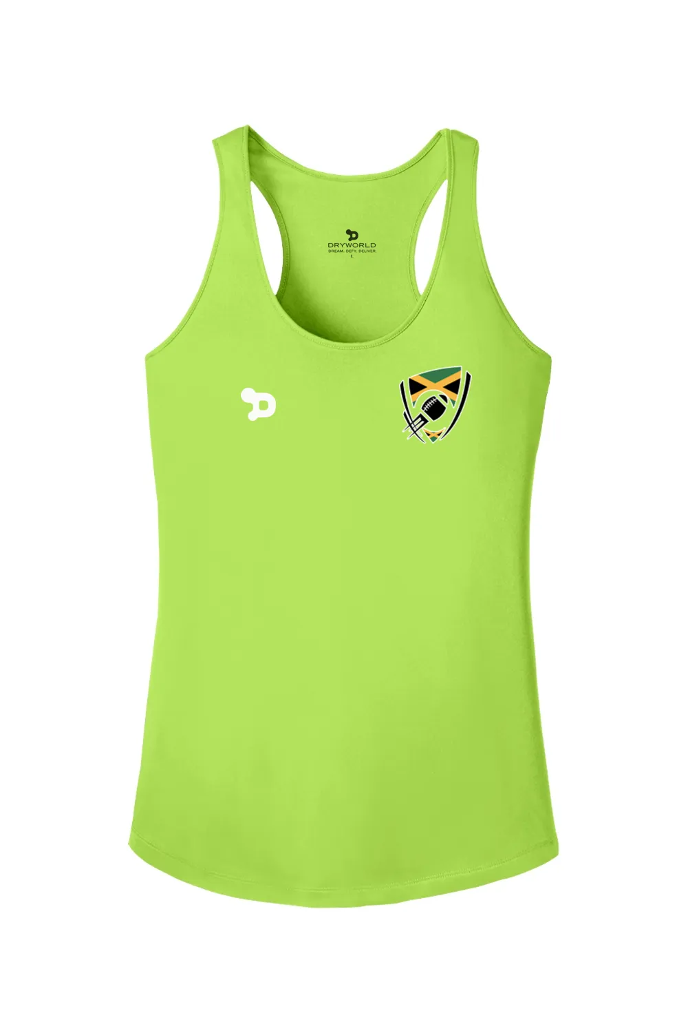 Flag Football Jamaica PosiCharge Competitor Racerback Tank sold by DRYWORLD product image thumbnail 3