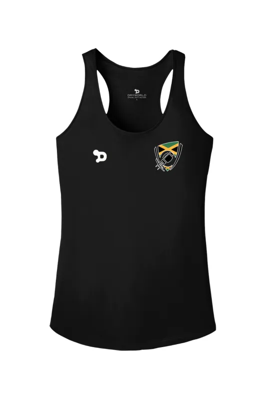 Flag Football Jamaica PosiCharge Competitor Racerback Tank made by DRYWORLD