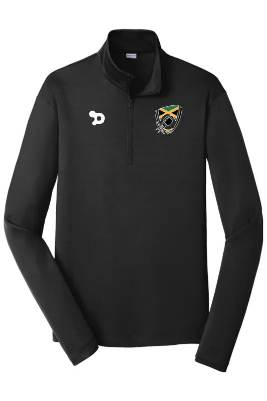 Flag Football Jamaica Posi Charge Competitor 1/4-Zip Pullover made by DRYWORLD