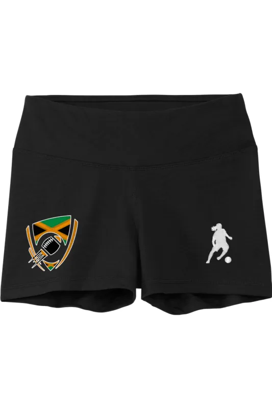 Flag Football Jamaica Ladies Interval 3" Short made by DRYWORLD