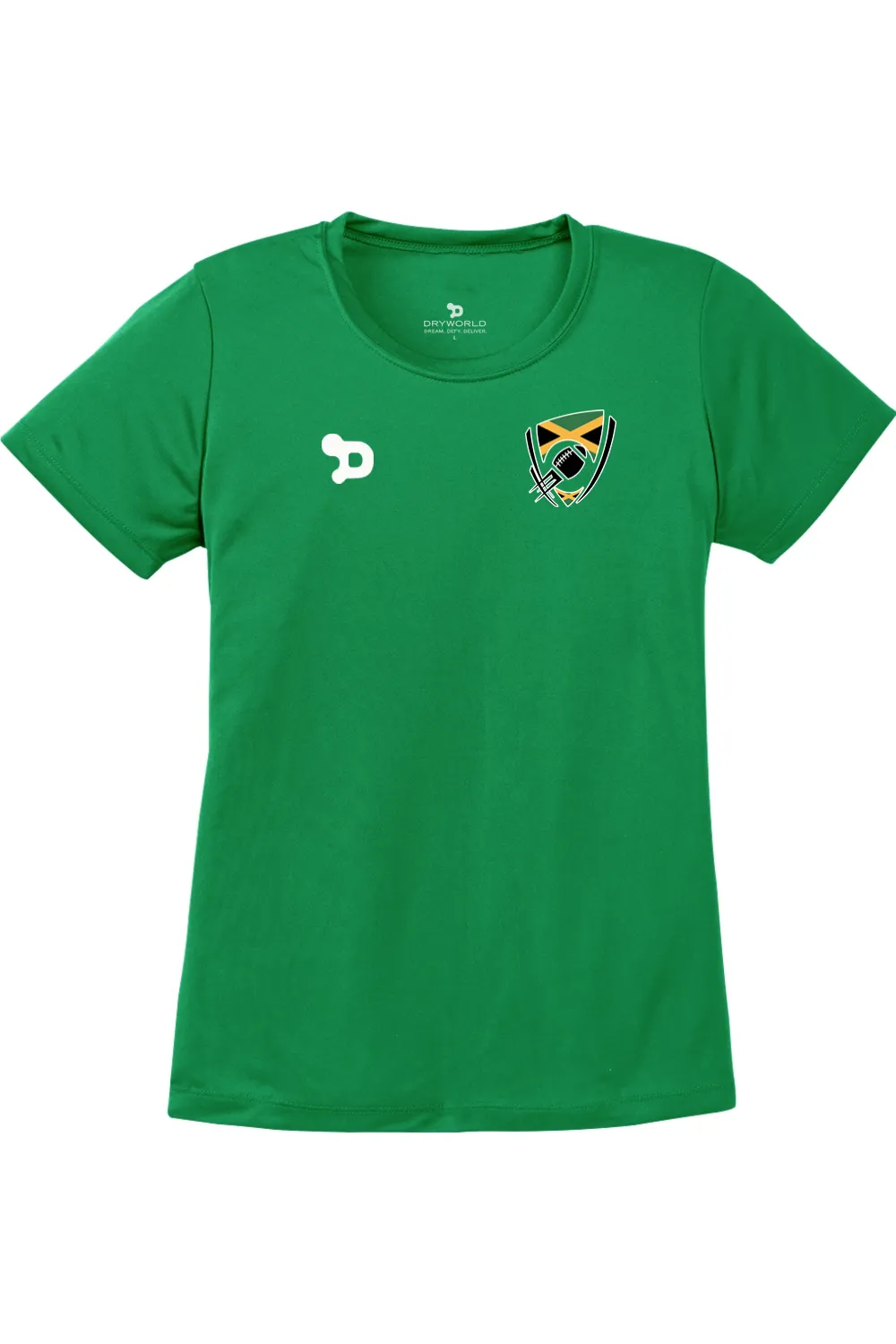 Flag Football Jamaica Ladies PosiCharge Competitor Tee sold by DRYWORLD product image thumbnail 5