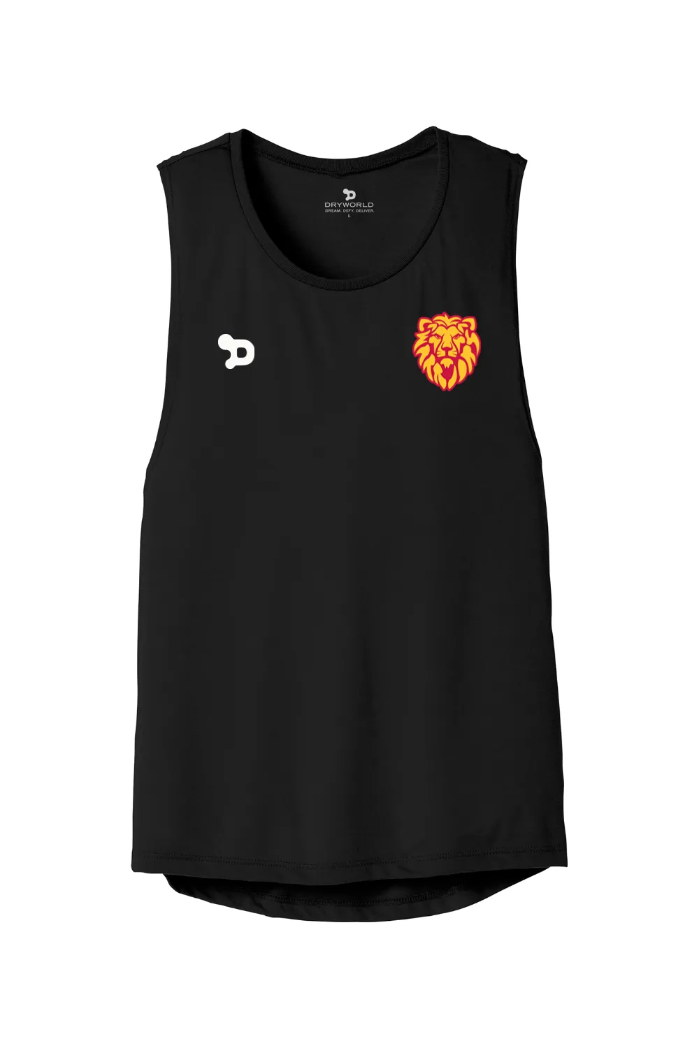 Woodbridge Warriors Women's Flowy Muscle Tank - Lifestyle sold by DRYWORLD