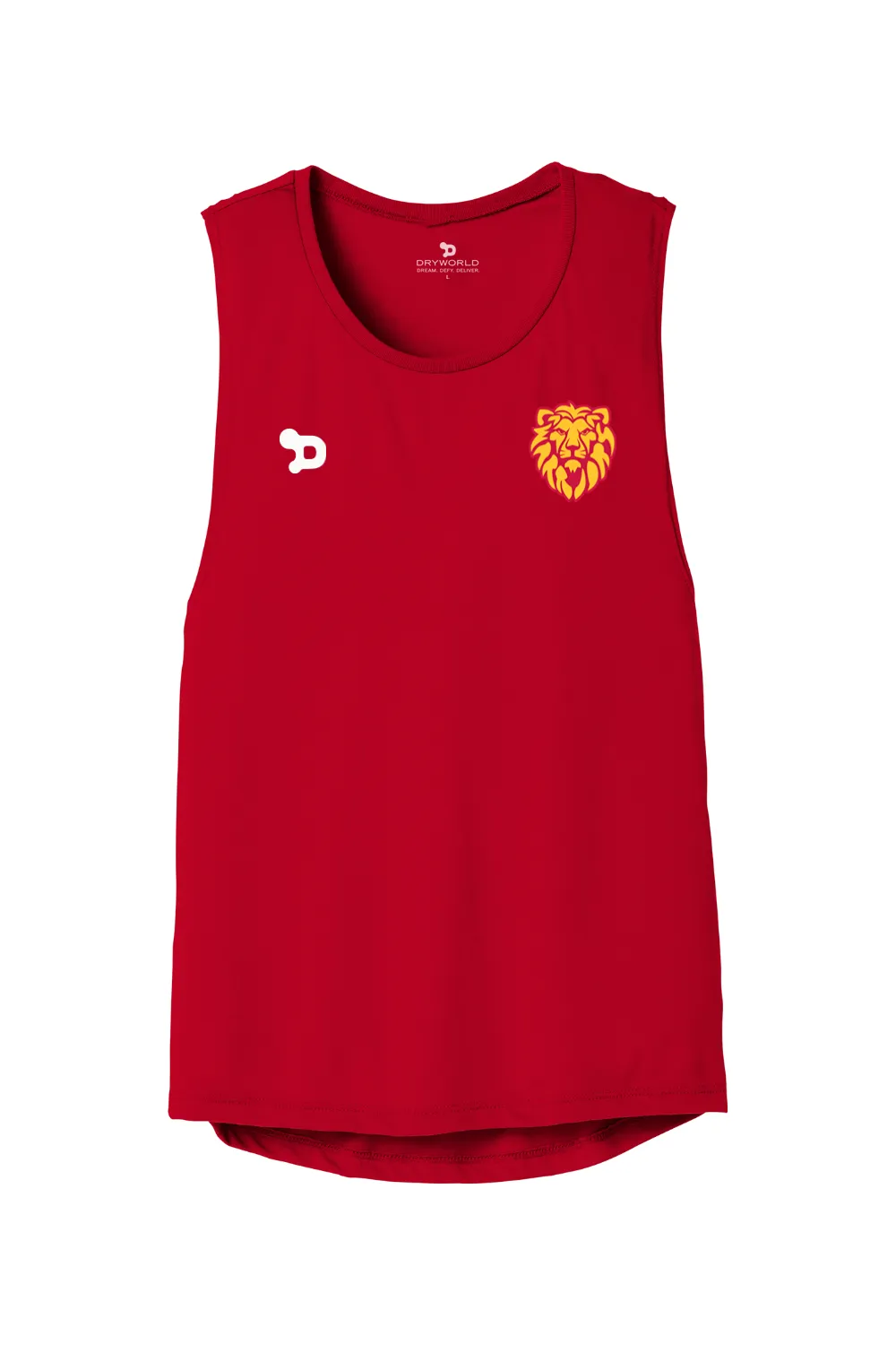 Woodbridge Warriors Women's Flowy Muscle Tank - Lifestyle sold by DRYWORLD product image thumbnail 3