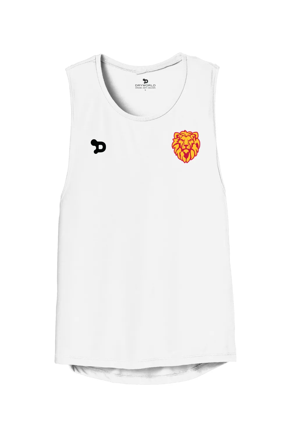 Woodbridge Warriors Women's Flowy Muscle Tank - Lifestyle sold by DRYWORLD product image thumbnail 5