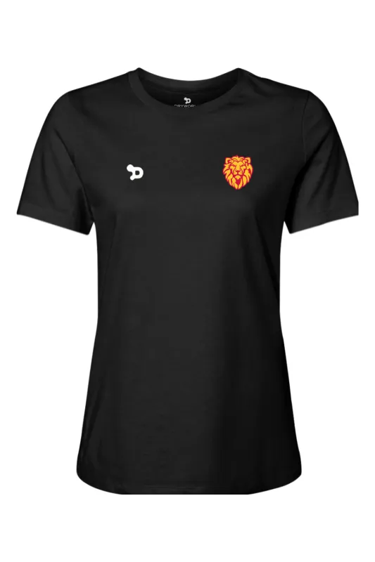 Woodbridge Warriors Women’s Relaxed Jersey Short Sleeve Tee - Lifestlye made by DRYWORLD
