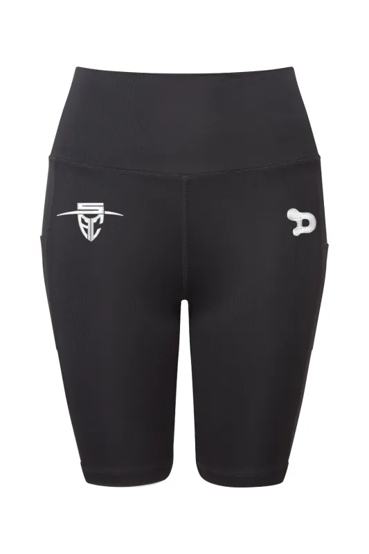 Santa Ana College - SAC Collection Women's Performance Compression Shorts made by DRYWORLD