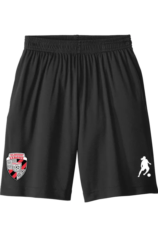 Classic League PosiCharge Competitor Pocketed Short made by DRYWORLD