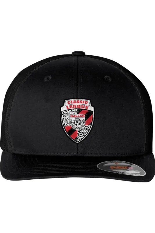 Classic League Trucker Hat made by DRYWORLD