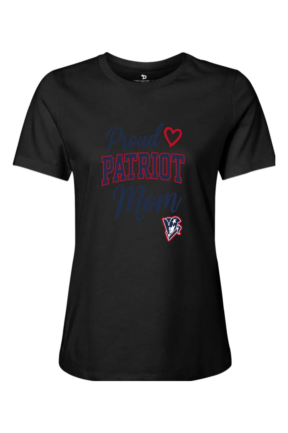 Beckman Patriots Unisex Heavyweight Cotton Tee - Lifestyle Patriot Mom Edition sold by DRYWORLD product image thumbnail 3