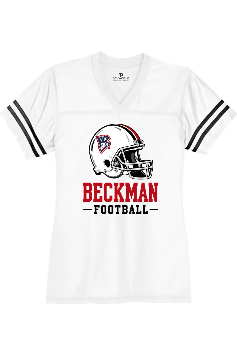 Beckman Patriots Ladies Replica Jersey - Lifestyle Helmet Pride Edition sold by DRYWORLD product image thumbnail 5