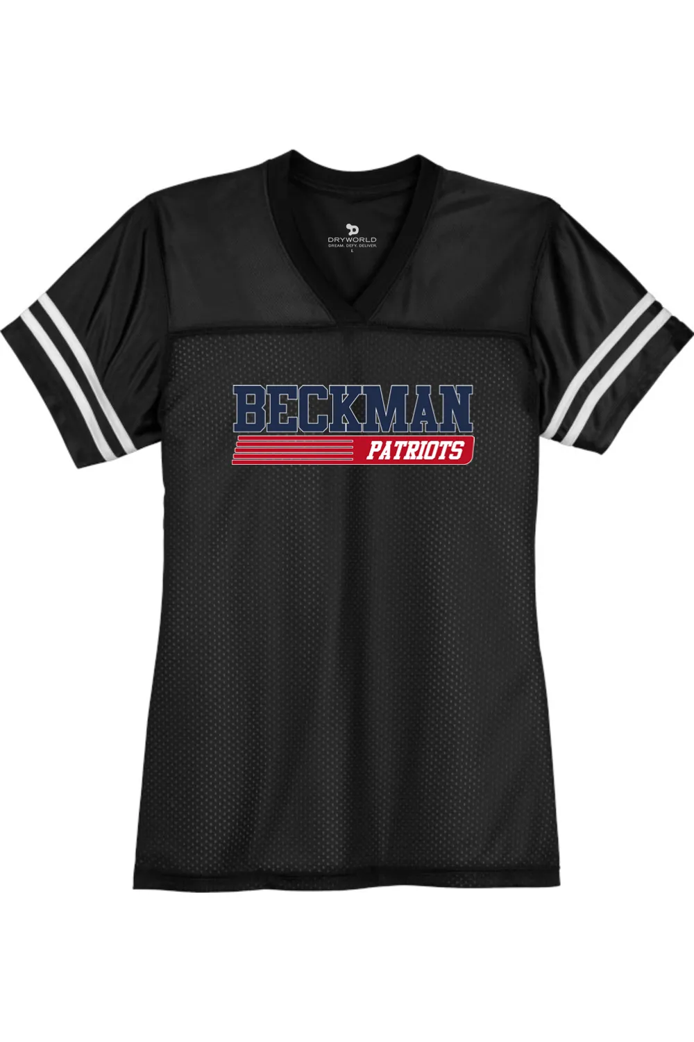 Beckman Patriots Ladies Replica Jersey - Lifestyle 6 sold by DRYWORLD