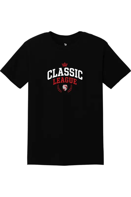 Classic League Unisex Heavyweight Cotton Tee - Lifestyle ROYAL ATHLETIC made by DRYWORLD
