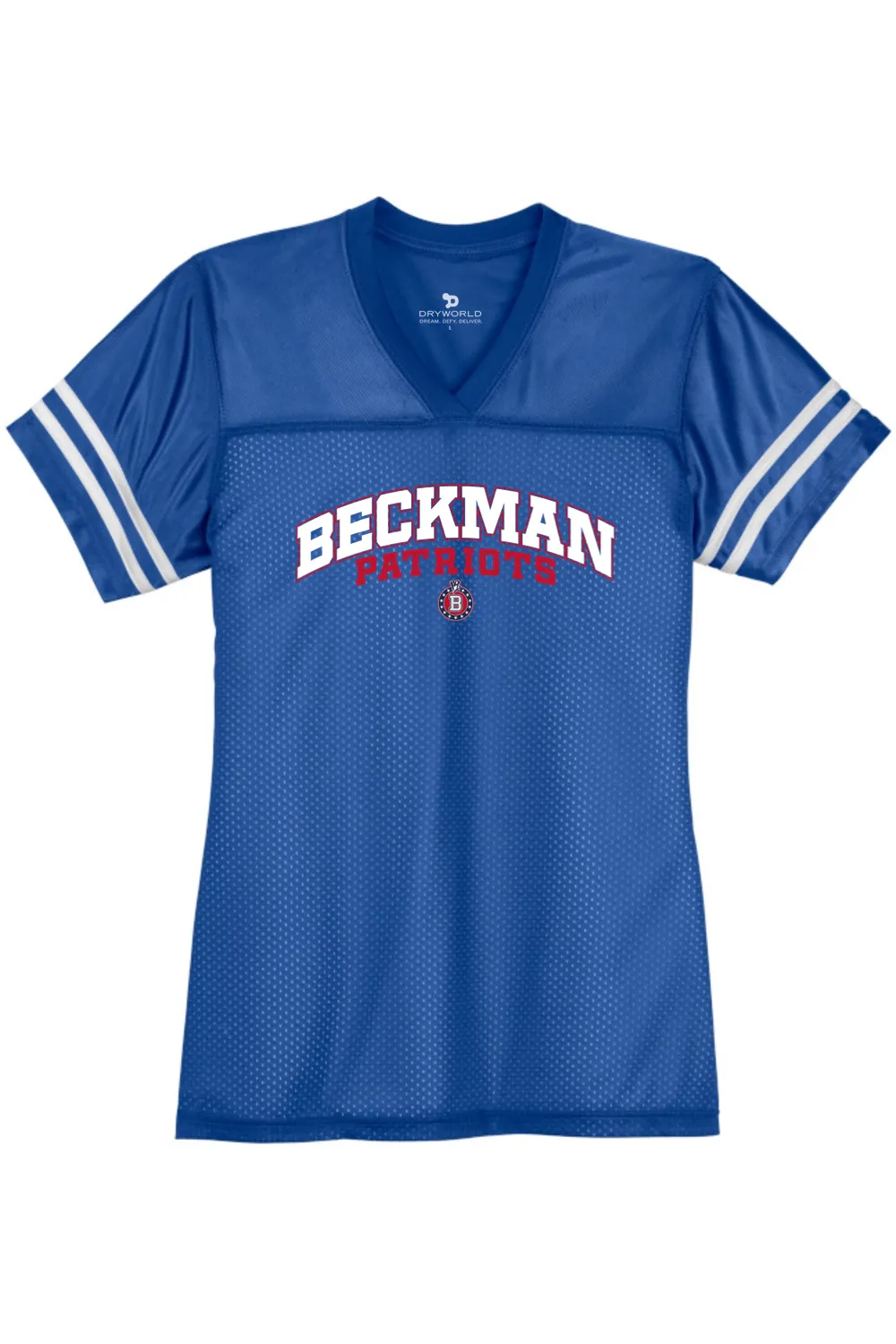 Beckman Patriots Ladies Replica Jersey - Lifestyle Beckman Athletic Edition sold by DRYWORLD product image thumbnail 3