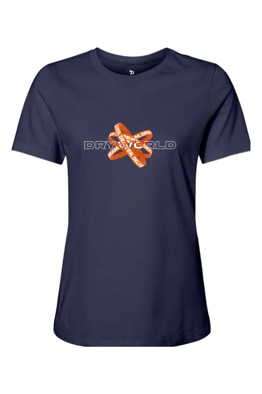 Free D Women’s Relaxed Jersey Short Sleeve Tee - Lifestyle made by DRYWORLD