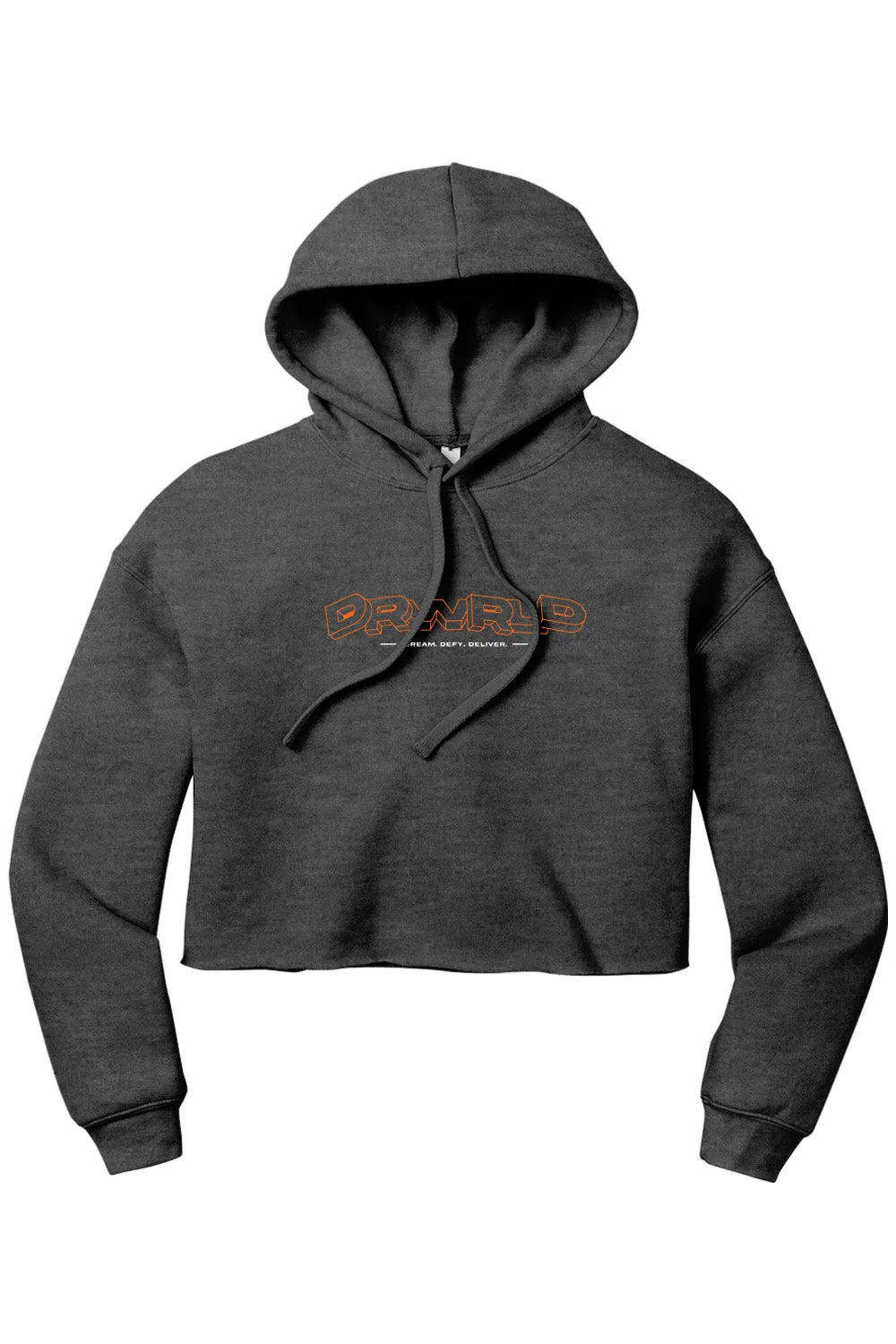 Free D Women’s Sponge Fleece Cropped Fleece Hoodie - Lifestyle sold by DRYWORLD product image thumbnail 5