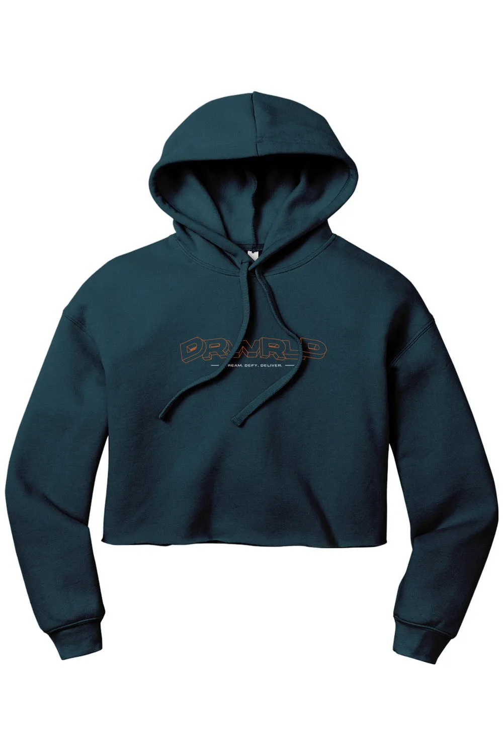 Free D Women’s Sponge Fleece Cropped Fleece Hoodie - Lifestyle sold by DRYWORLD