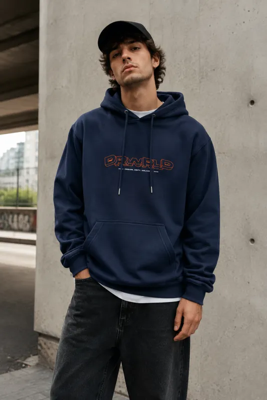 Free D Fleece Hooded Pullover - Lifestyle made by DRYWORLD