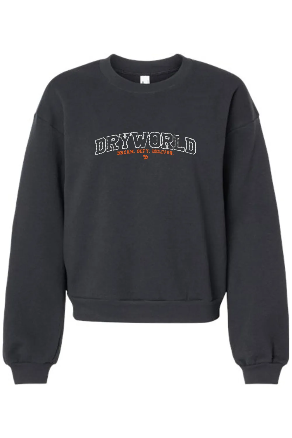 Free D ReFlex Women's Fleece Crewneck Sweatshirt - Lifestyle sold by DRYWORLD product image thumbnail 3