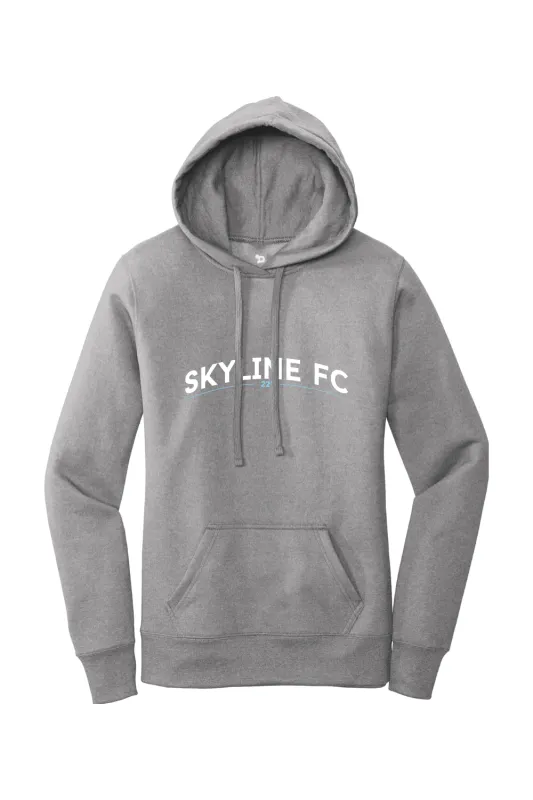 Skyline FC Ladies Core Fleece Pullover Hooded Sweatshirt - Lifestyle Skyline Edition made by DRYWORLD