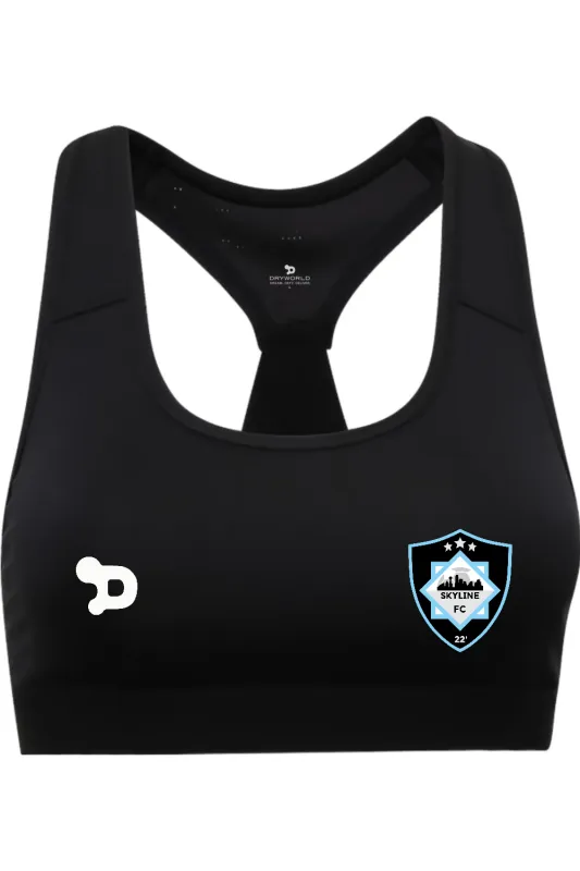 Skyline FC TriDri Women's Medium Impact Sports Bra - Training made by DRYWORLD