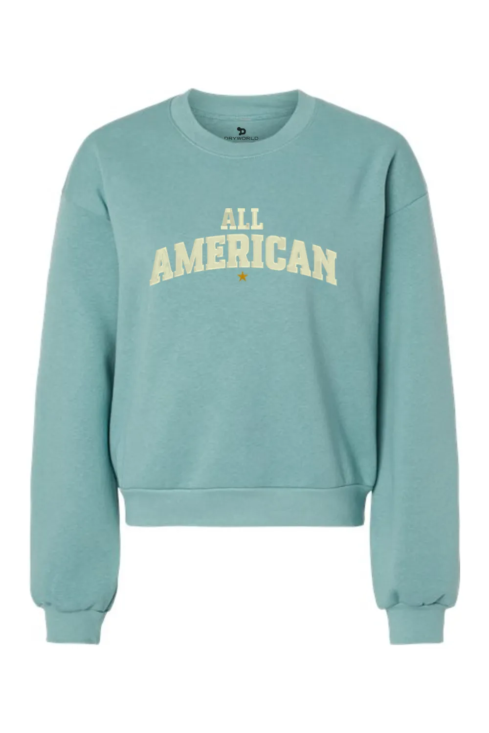 All American Women's Fleece Crewneck Sweatshirt - Lifestyle Beyond The Game sold by DRYWORLD product image thumbnail 3