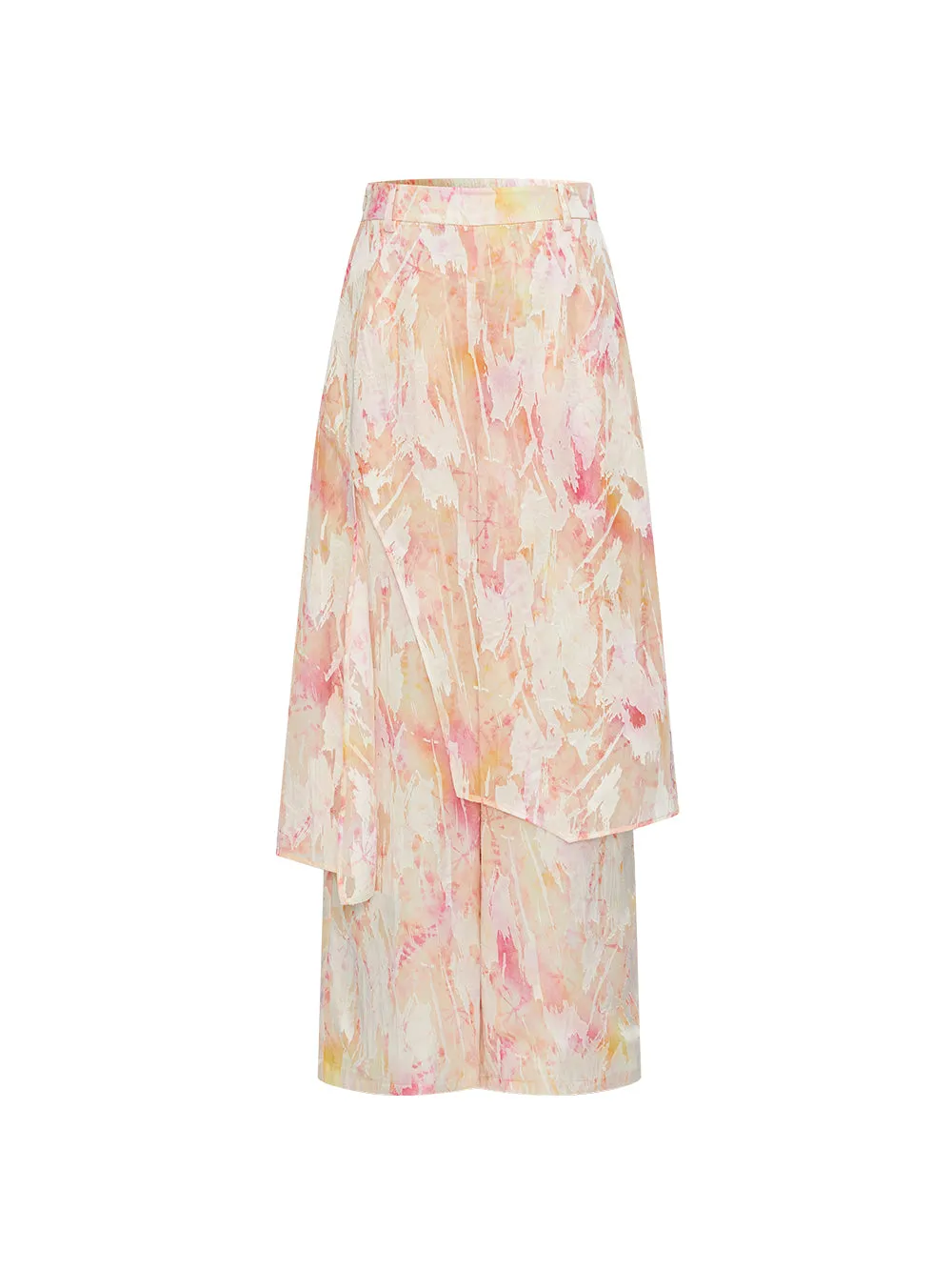 MUKZIN“Capsule Collection”Chinese Style Iridescent Embroidered Top with Midi Skirt sold by Muzkin